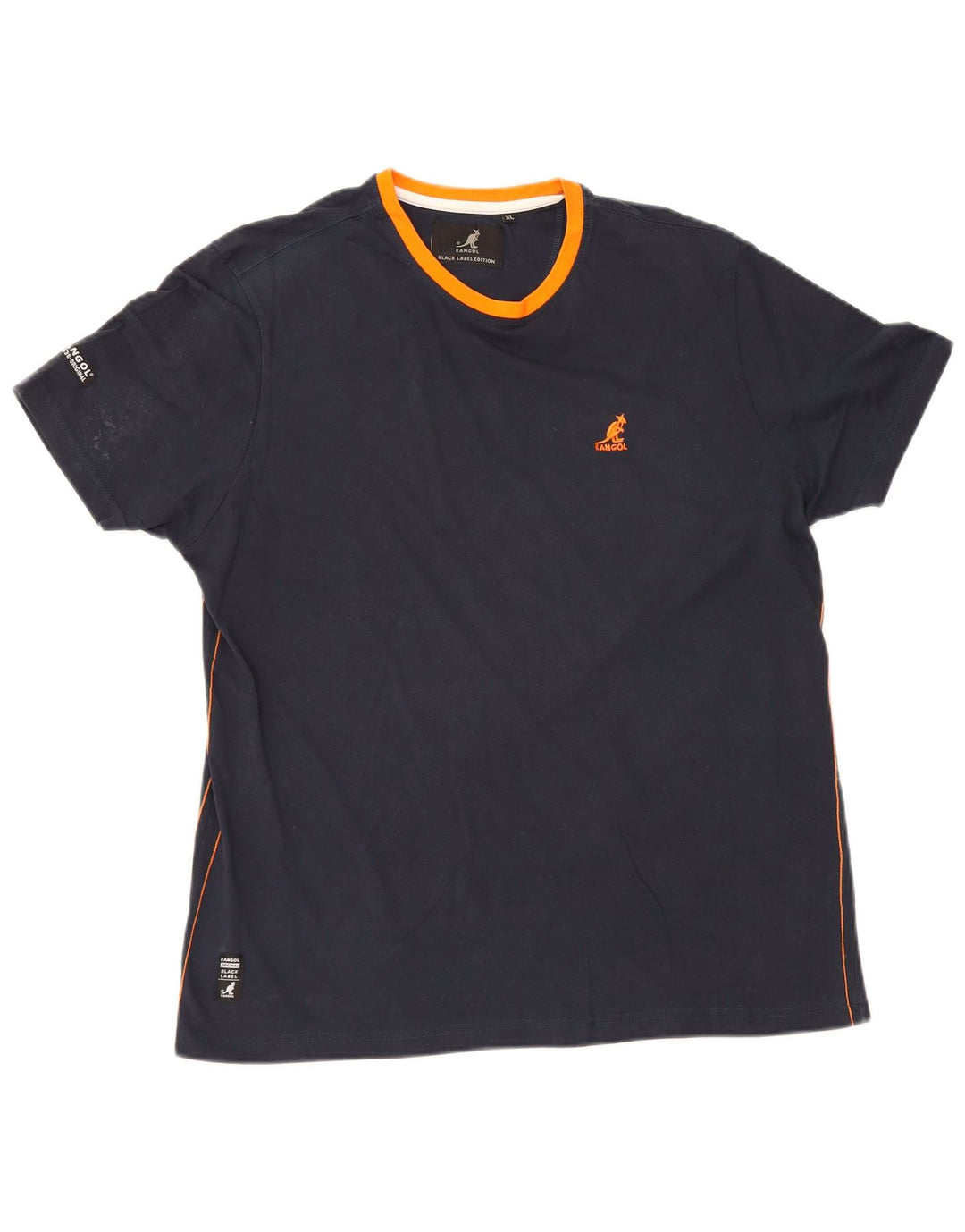 T-shirt męski Kangol Top XL, granatowy, bawełniany