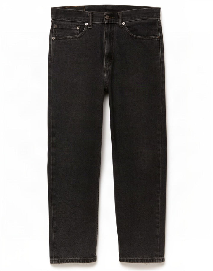 Męskie jeansy Levi's 505 Regular Straight W34 L30 Czarna bawełna