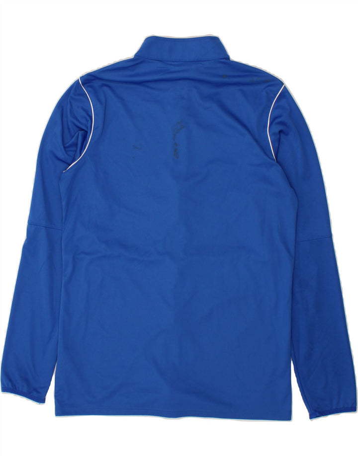 NIKE Mens Dri Fit Graphic Tracksuit Top Jacket Medium Blue Polyester Vintage Nike and Second-Hand Nike from Messina Hembry 