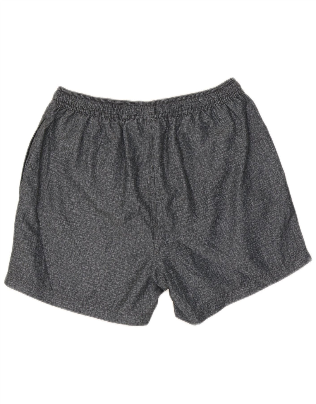 Męskie spodenki sportowe w stylu vintage, duże, szare, z poliestru