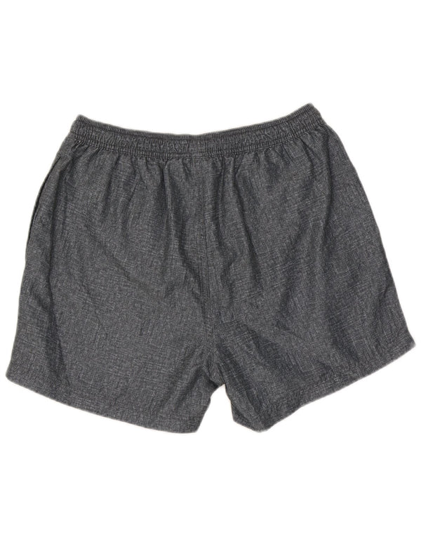 Vintage Mens Sport Shorts Large Grey Polyester
