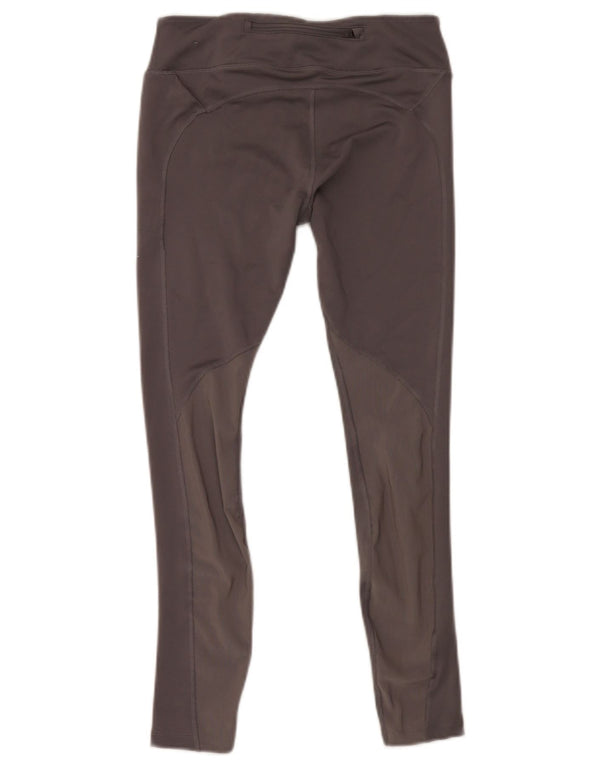 Damskie legginsy Nike Dri Fit UK 12, średnioszary, poliestrowy