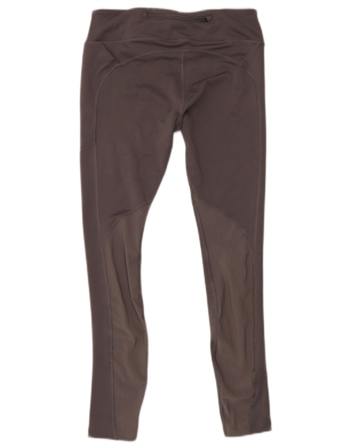 Damskie legginsy Nike Dri Fit UK 12, średnioszary, poliestrowy
