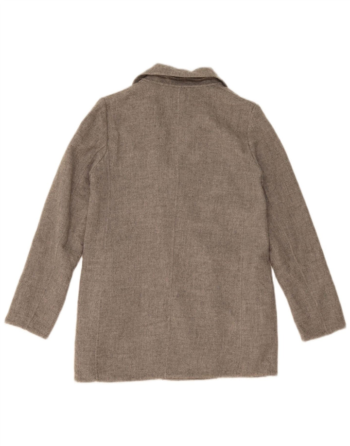 Damska marynarka oversize Massimo Dutti z podwójnymi piersiami, EU 36 XS, szara