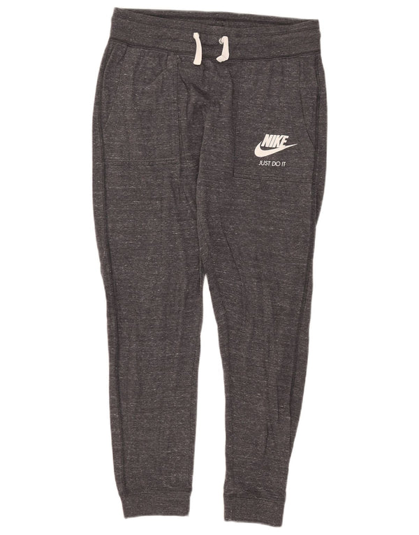 Damskie spodnie dresowe Nike Joggers UK 14 Średnioszary, bawełniany nakrapiany