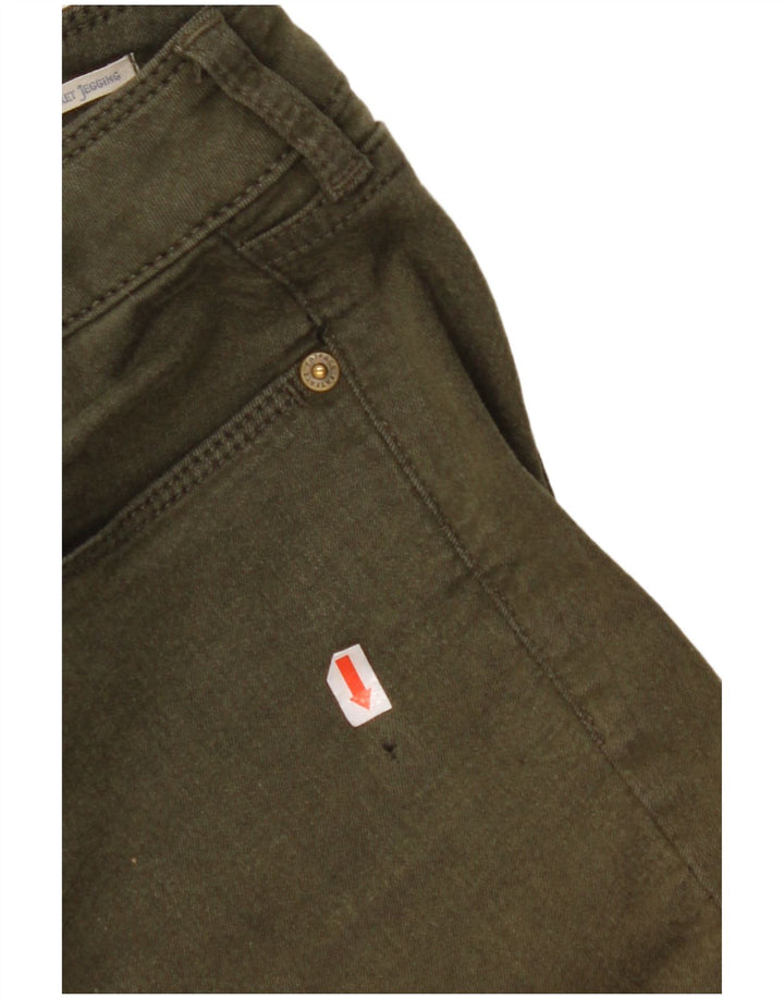 Damskie jeansy Jeggings FAT FACE UK 10 Small W28 L28 Zielona bawełna