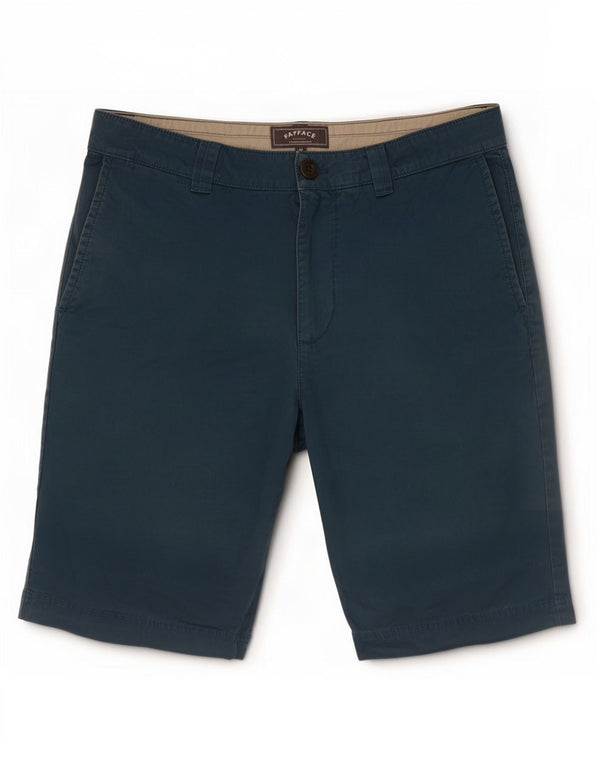 Męskie spodenki Chino Fat Face, duże, W34, niebieska bawełna