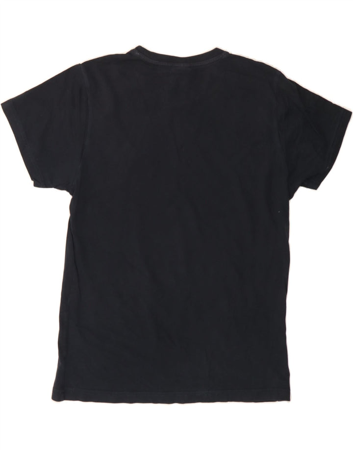 NORTH SAILS Mens Graphic T-Shirt Top Small Black Cotton Vintage North Sails and Second-Hand North Sails from Messina Hembry 