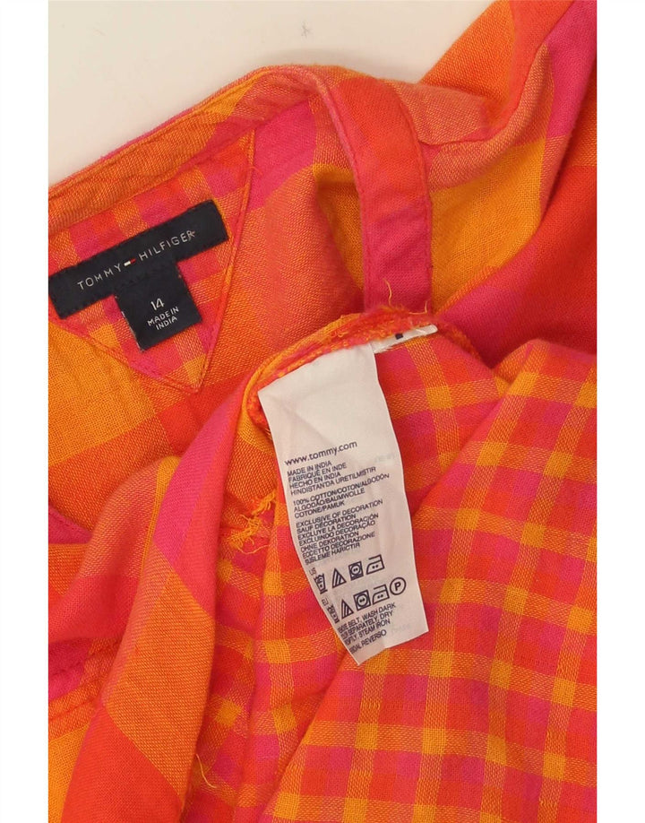 Sukienka dziewczęca Tommy Hilfiger 13-14 lat, wielokolorowa kratka