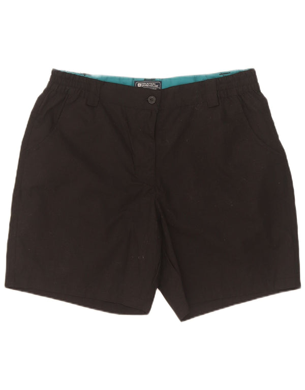 Damskie spodenki na co dzień Mountain Warehouse UK 12 Medium W30, czarny poliester