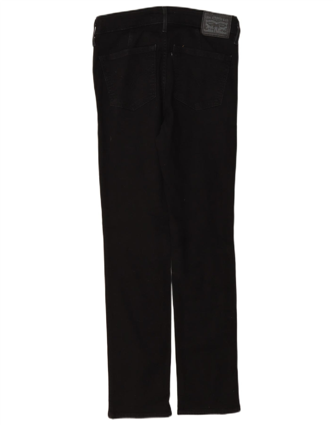 Damskie jeansy Levi's 712 Slim W26 L30 Czarna bawełna