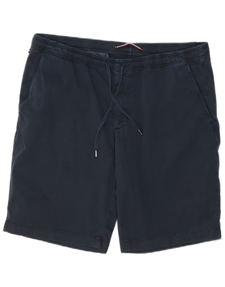 Męskie spodenki Chino TOMMY HILFIGER W36, duże, granatowe, bawełniane