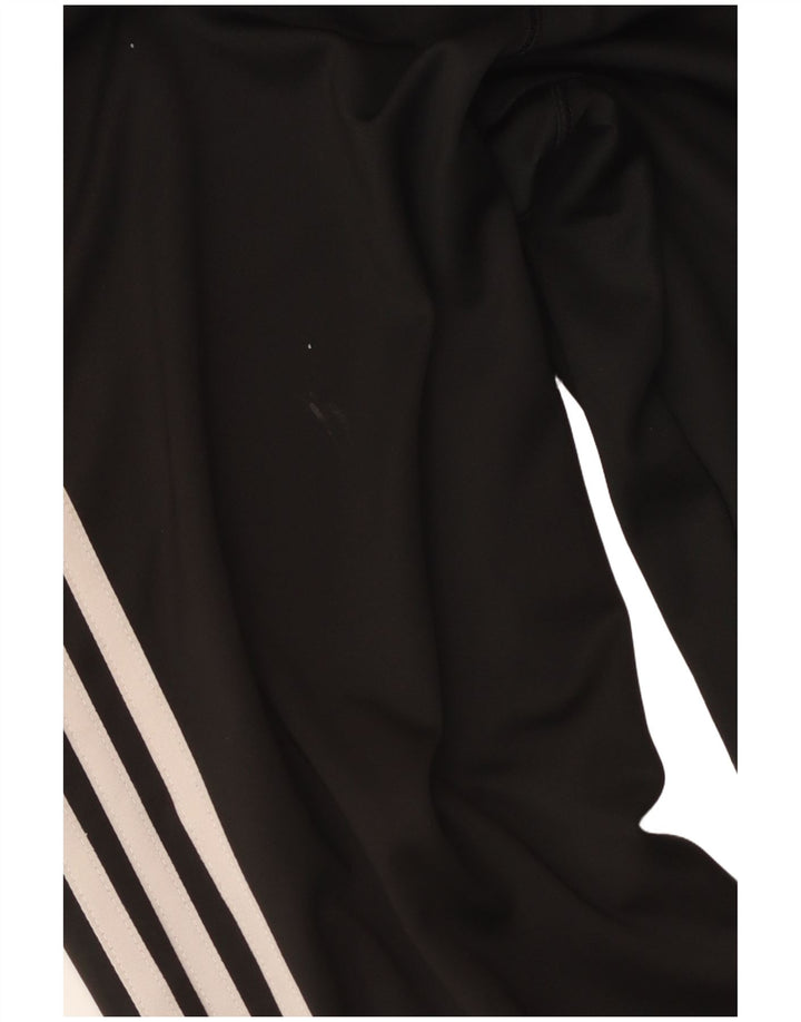 Damskie legginsy Adidas Climalite Capri UK 12/14 Średni czarny poliester