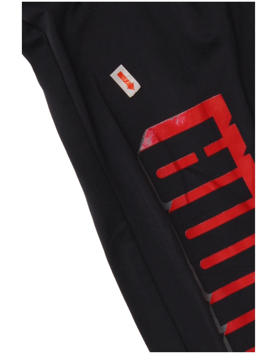 Chłopięce spodnie dresowe PUMA z grafiką, 13-14 lat, duże, granatowe