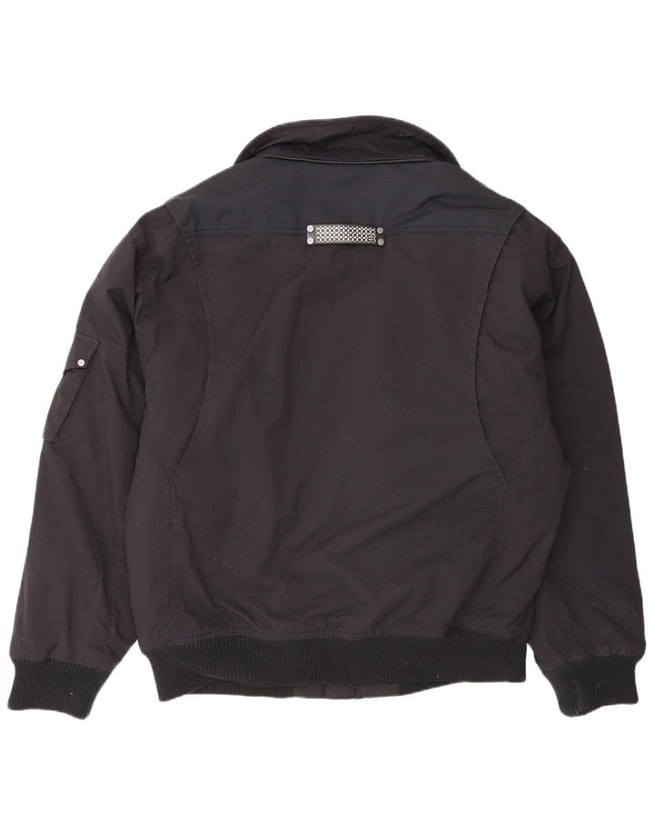 Męska kurtka bomber Helly Hansen UK 40, duża, czarna, nylonowa