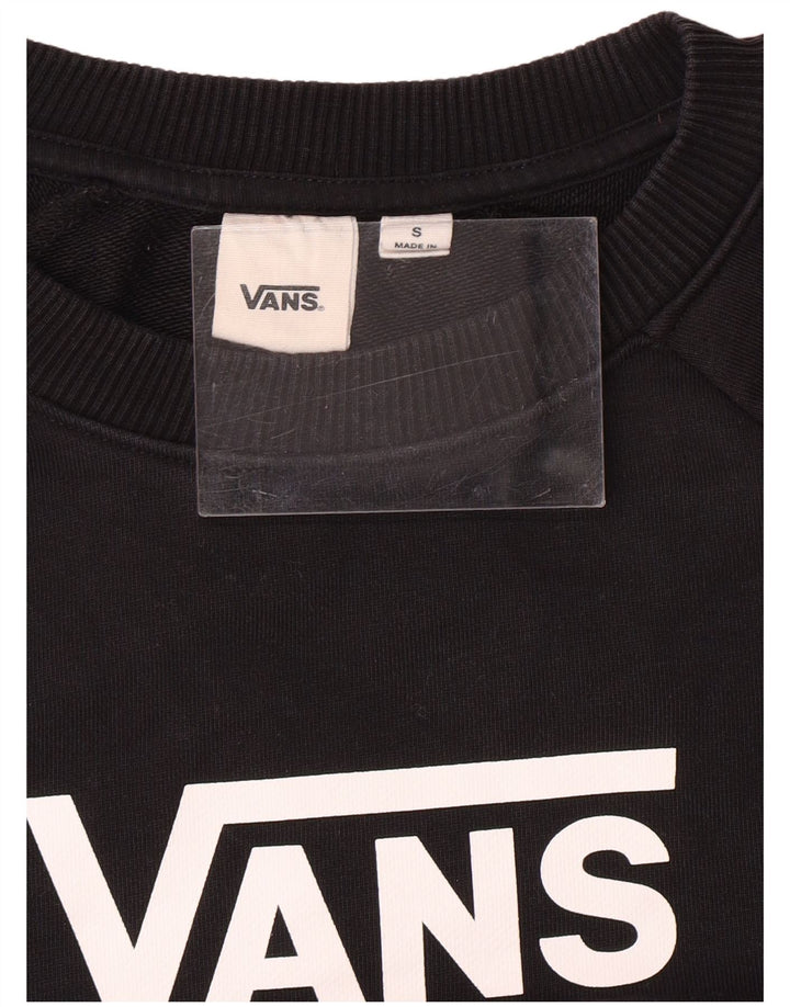 Damski sweter VANS Crop Oversize Graphic UK 10 Small Black