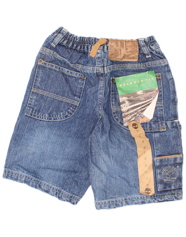 Chłopięce spodenki dżinsowe Timberland Cargo 2-3 lata W22 Niebieska bawełna