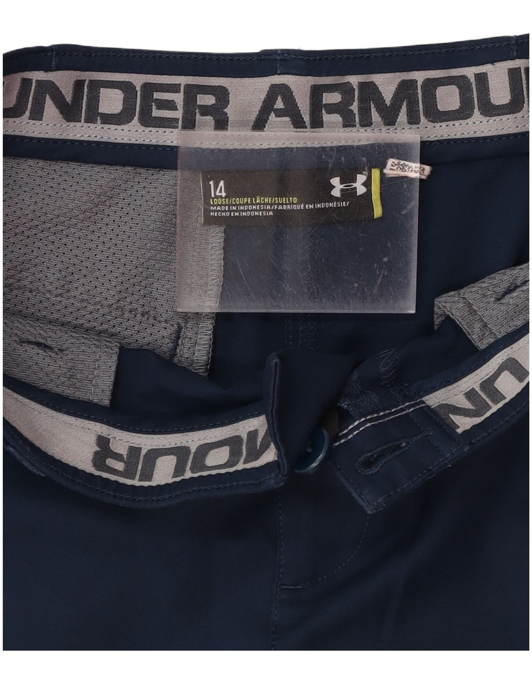 Spodenki Chino chłopięce UNDER ARMOUR 13-14 lat W28 granatowe