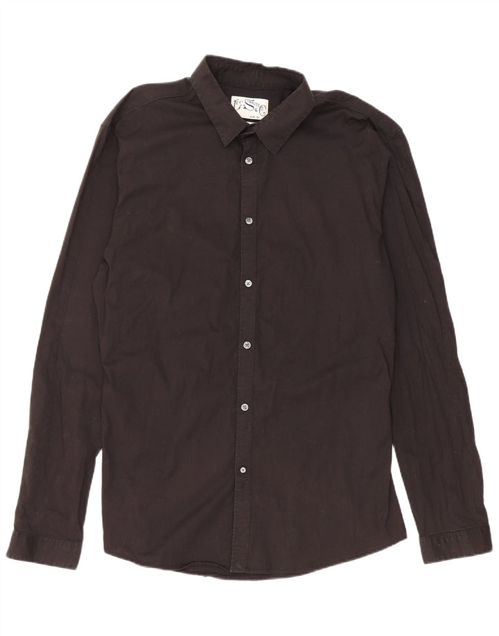 Koszula męska Levi's Slim Fit XL, czarna, bawełniana