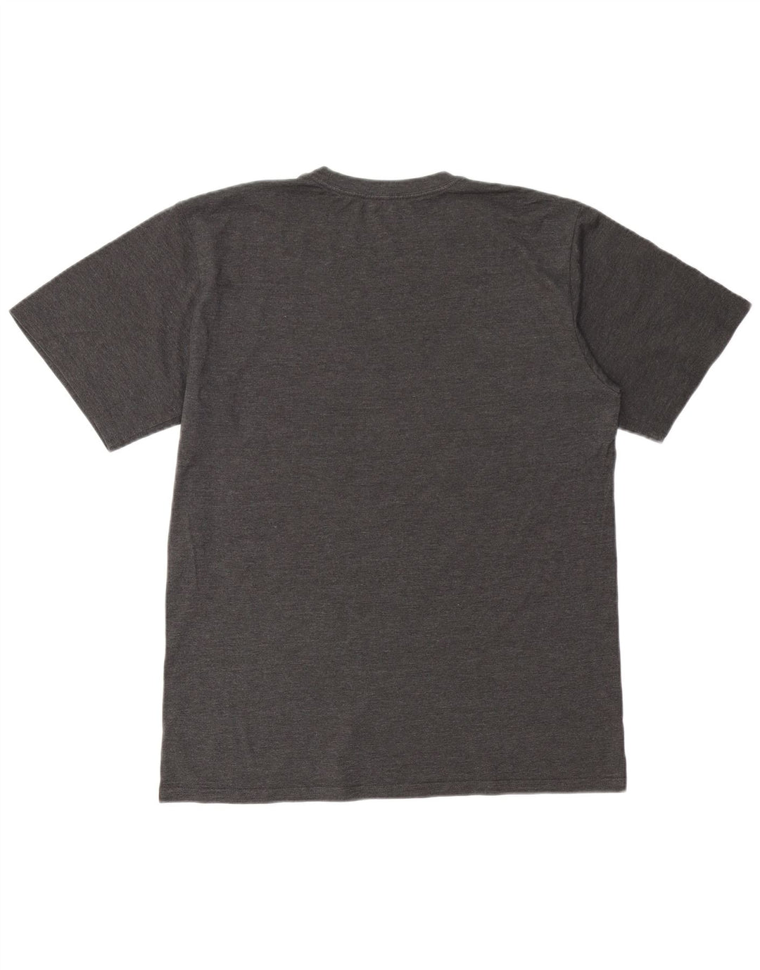 Męski T-shirt z grafiką CONVERSE, średni szary