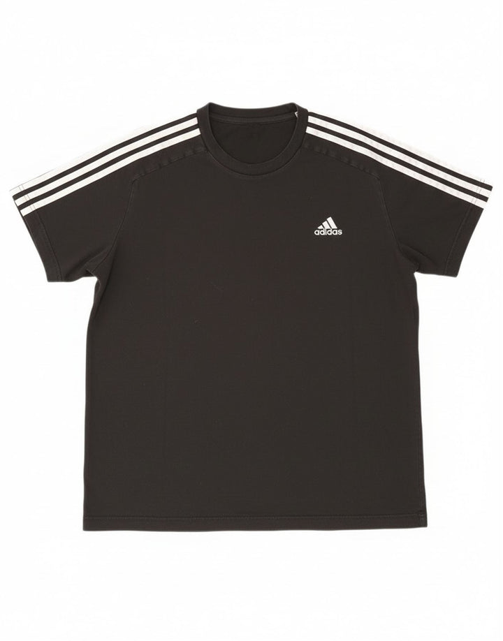 Adidas Męski T-shirt Top Duży Czarny