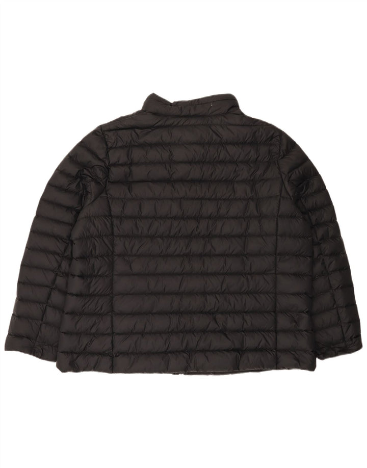 Damska ocieplana kurtka Tommy Hilfiger UK 20 2XL Czarny poliamid