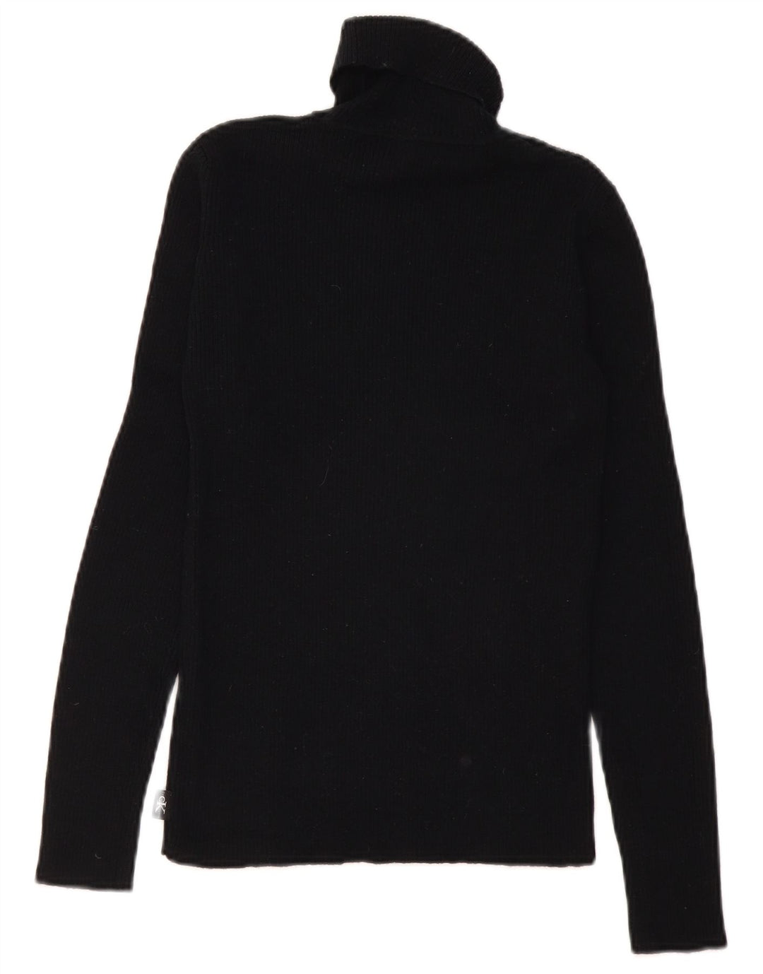 Damski sweter z golfem CALVIN KLEIN JEANS UK 12, średni czarny