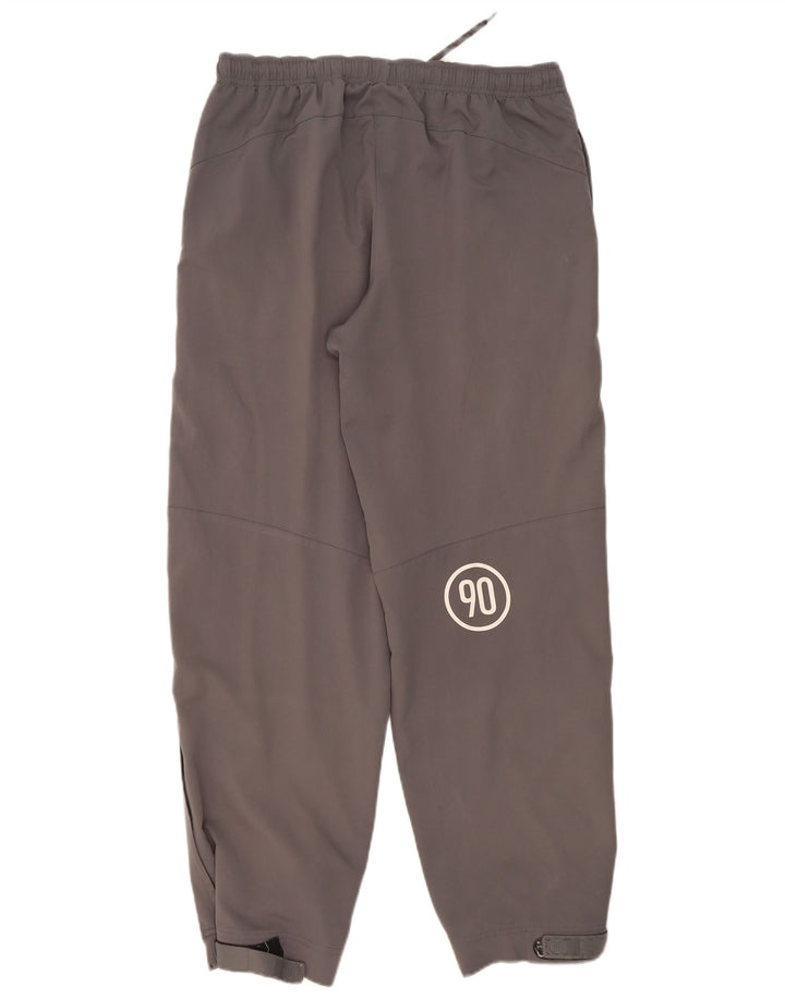 Męskie spodnie dresowe Nike, duże, szare, poliestrowe