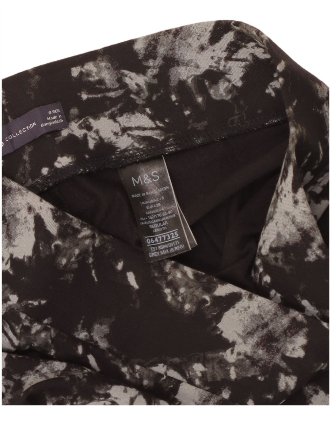 Legginsy damskie Marks & Spencer UK 8 Small, szare, wiskozowe