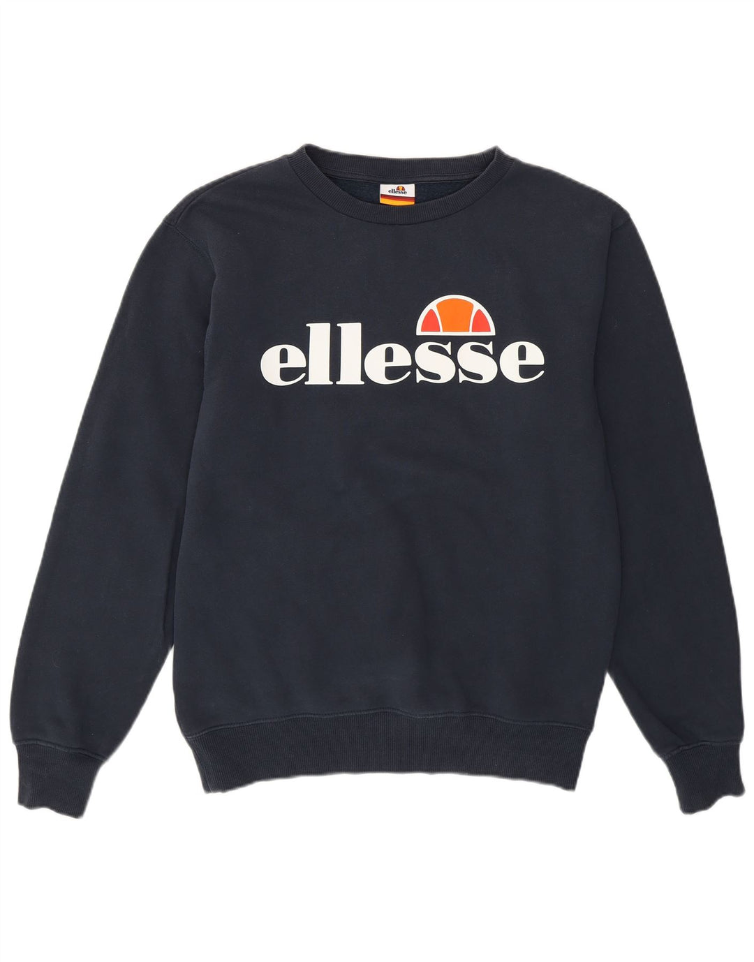 Damska bluza oversize Ellesse z grafiką UK 8, mała granatowa