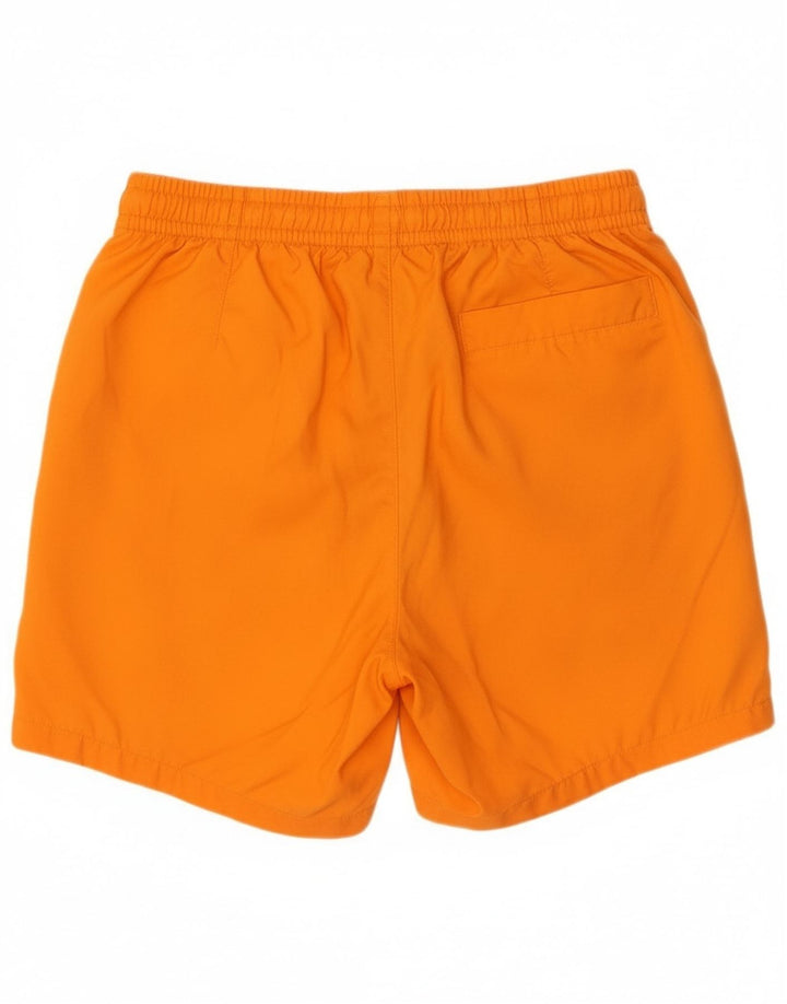 NIKE Mens Swimming Shorts Medium Orange Polyester
