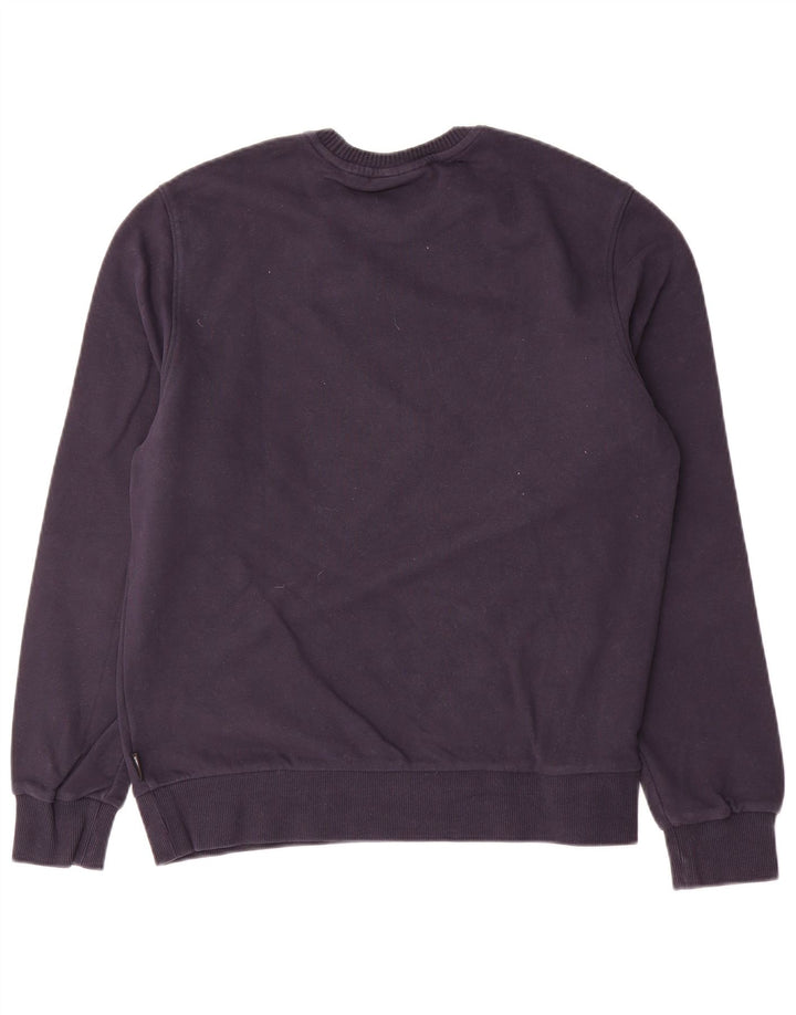 Męski sweter Calvin Klein, średni granatowy, bawełniany