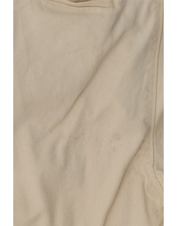 Męskie spodenki J. Crew Stanton Chino W31 Średnie złamane białe bawełniane