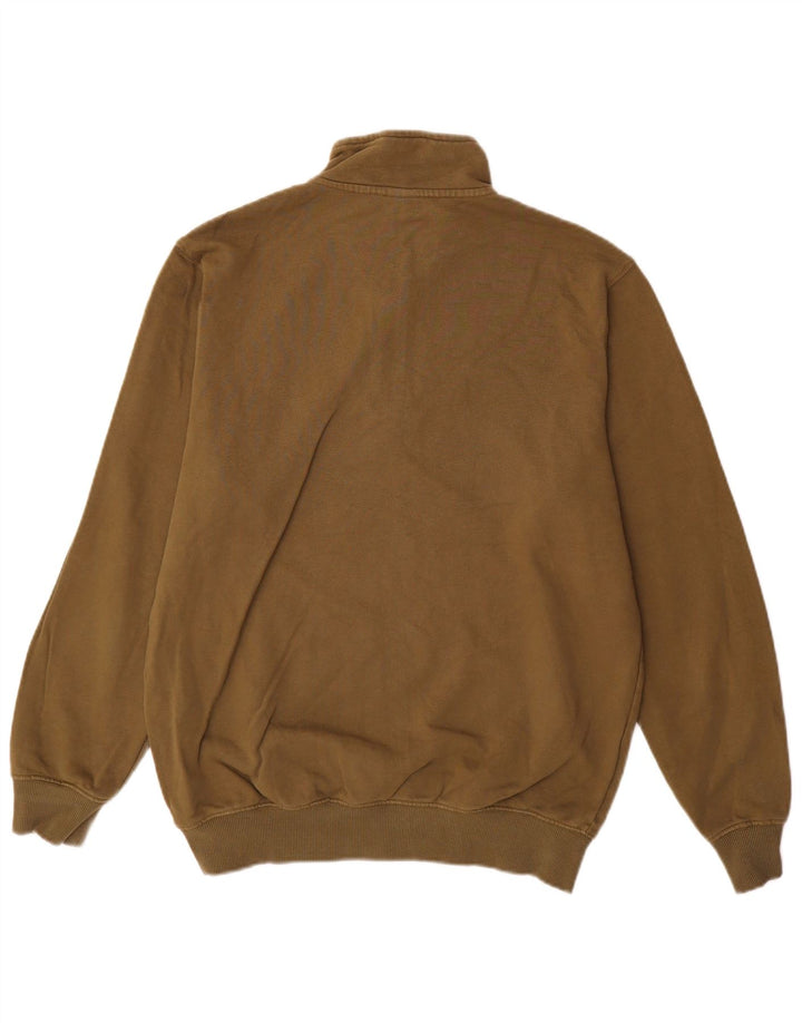 Męska bluza z zamkiem błyskawicznym John Lewis, duża, bawełniana w kolorze khaki