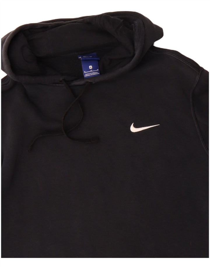 Męska bluza z kapturem Nike, średnia czarna, bawełniana