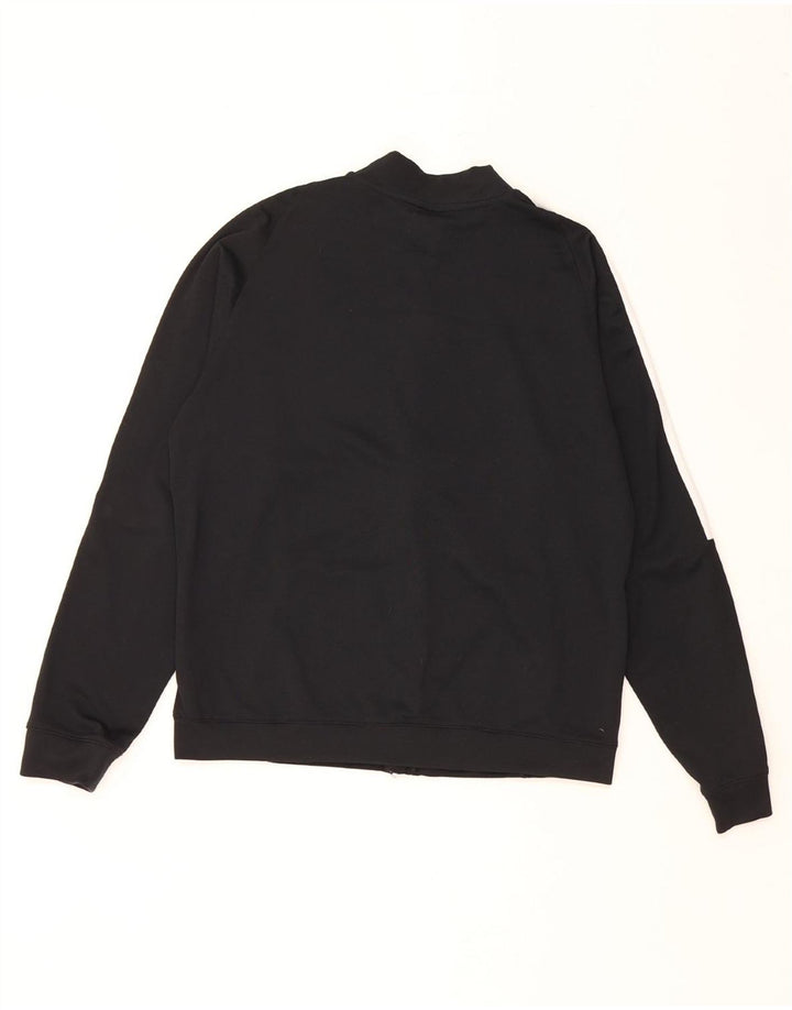 Chłopięca kurtka dresowa NIKE Dri Fit 13-14 lat XL, czarna, z blokami kolorów