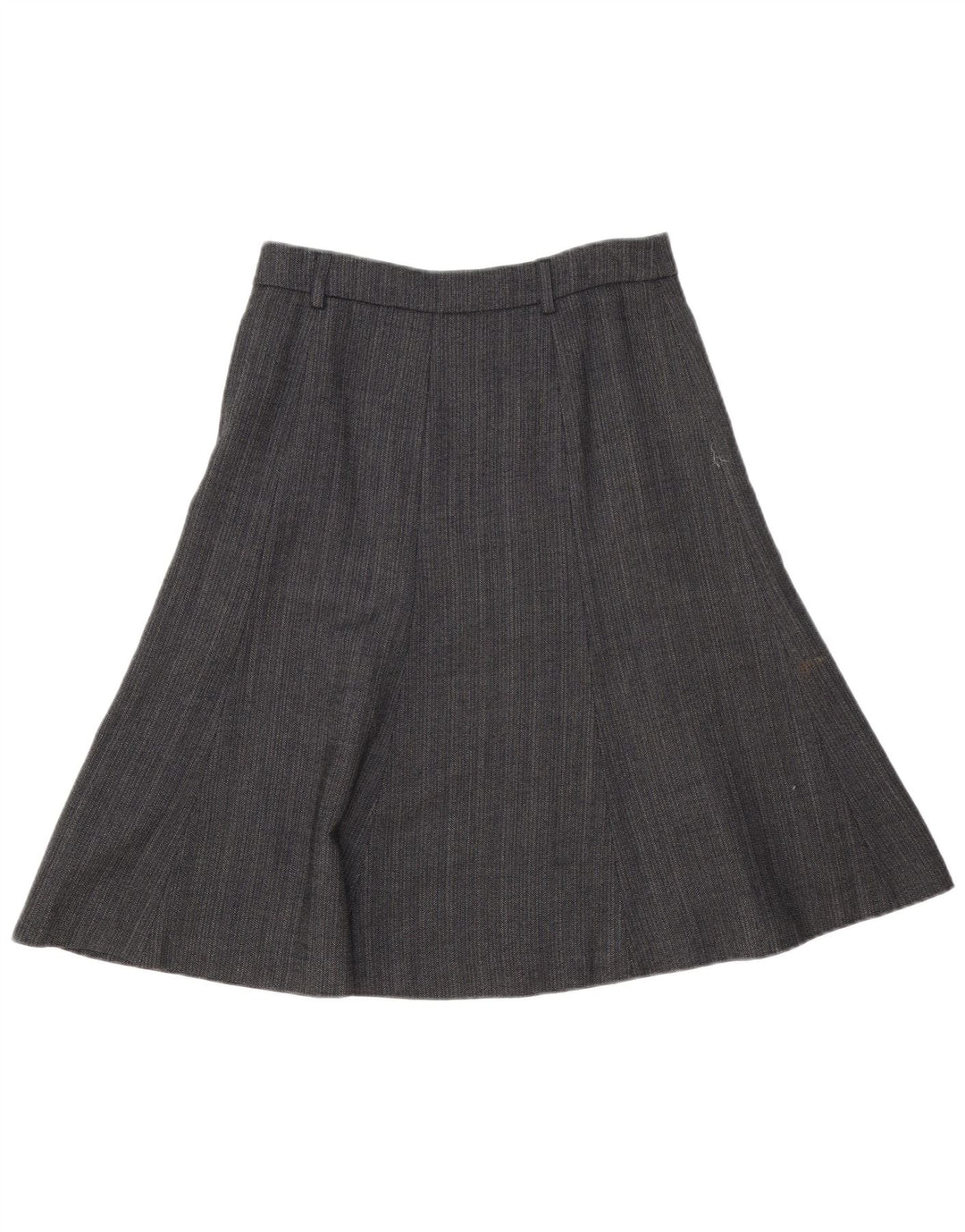 J. Crew Damska spódnica w kształcie litery A US 2 XS W28 Szara wełna w jodełkę