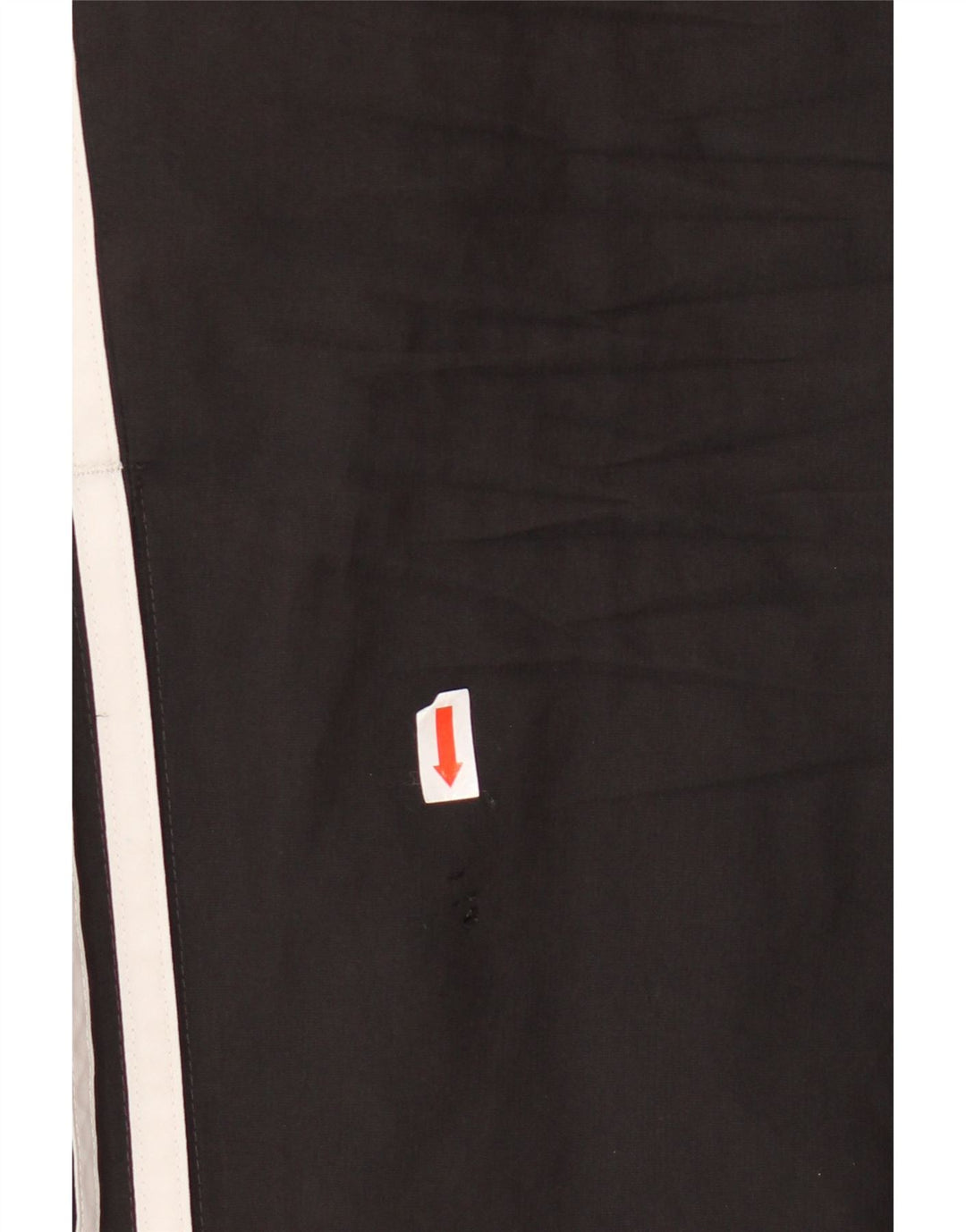 Męskie spodnie dresowe ADIDAS z grafiką, duże, czarne, poliestrowe