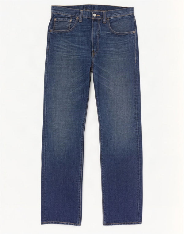Męskie dżinsy Levi's 501 Straight W32 L32 Granatowa bawełna
