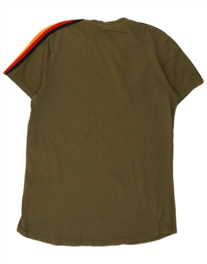 T-shirt męski Ellesse, bawełniany, w kolorze średniej zieleni
