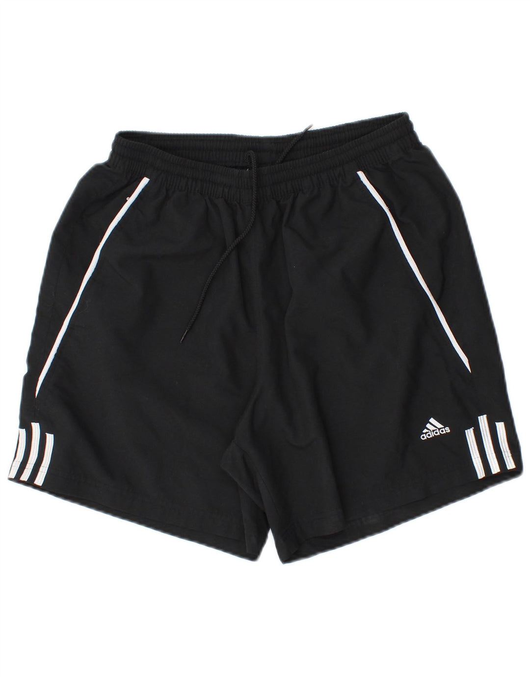 Męskie spodenki sportowe Adidas, średni czarny poliester