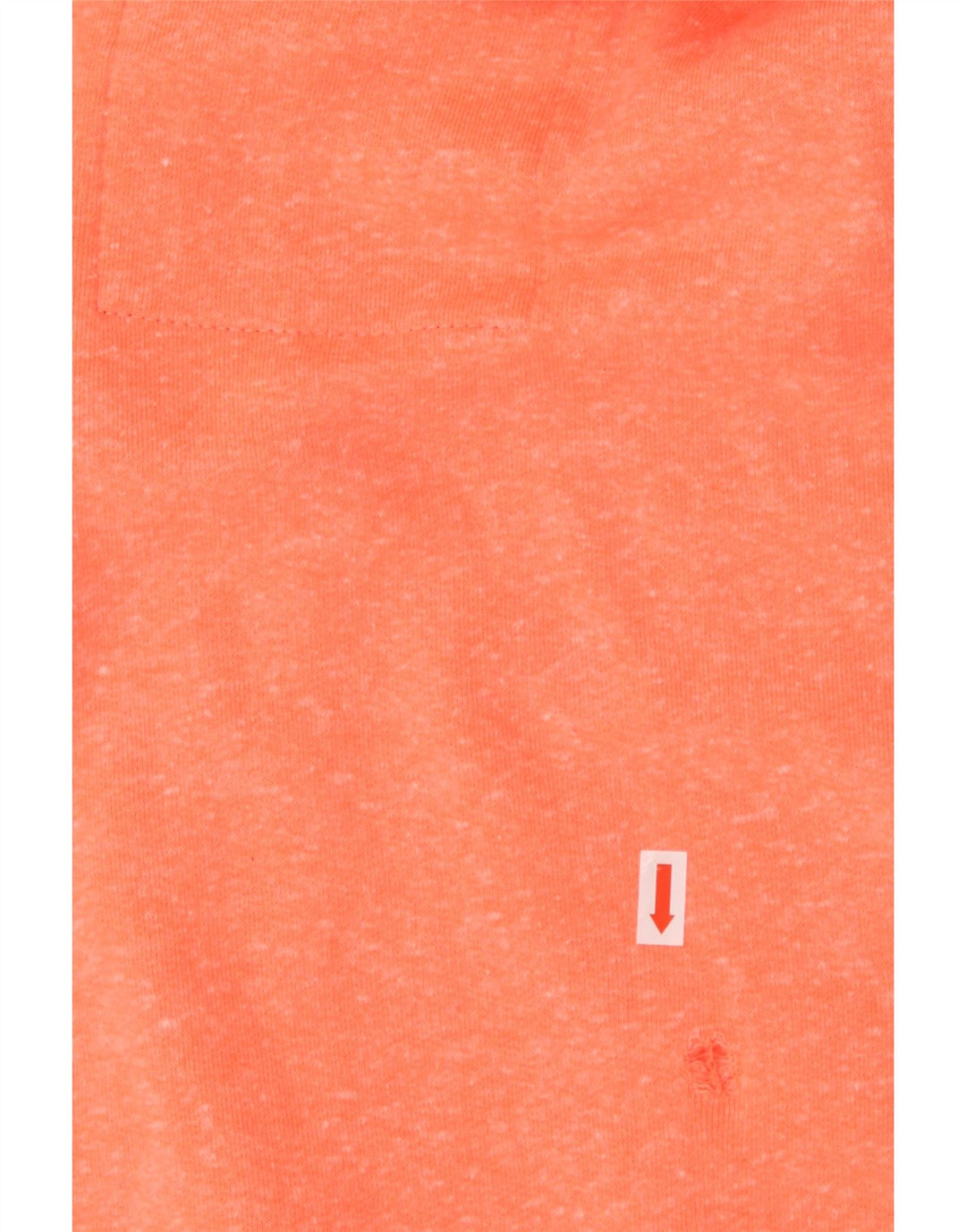 Damski sweter SUPERDRY z grafiką i zamkiem błyskawicznym UK 10, mały, pomarańczowy, nakrapiany