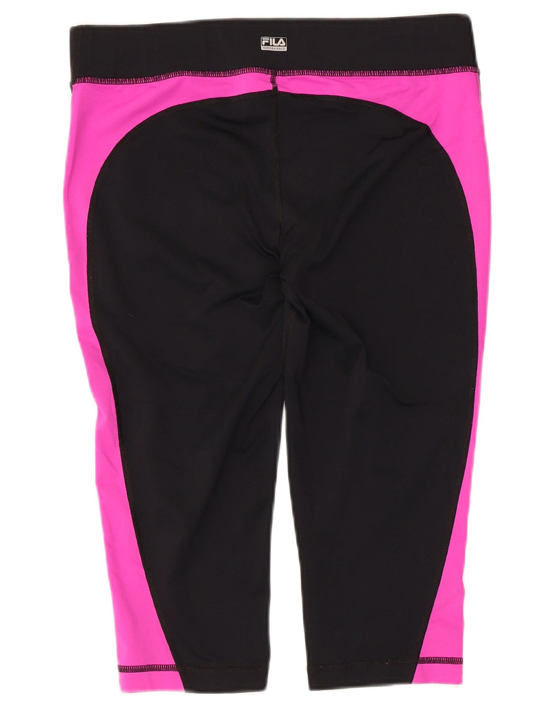 Damskie legginsy Capri Fila UK 14, poliester w kolorze średniej czerni