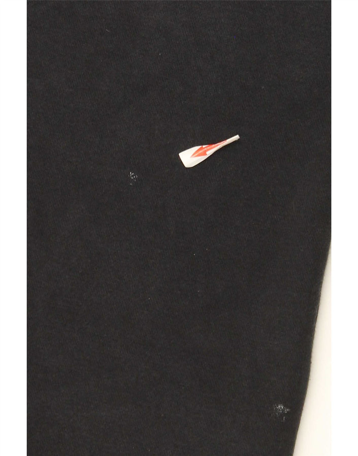 Męskie spodnie dresowe Nike, duże, czarne, bawełniane
