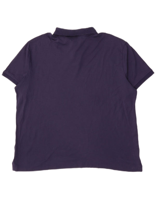 Polo Ralph Lauren Męska koszulka polo o dopasowanym kroju, 2XL, granatowa, bawełniana