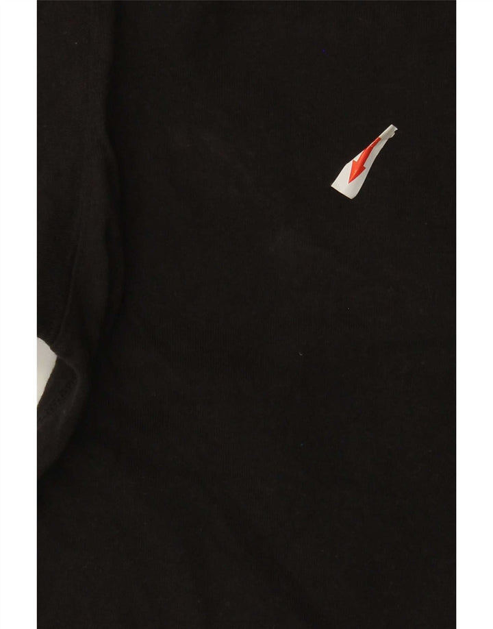 Adidas Męski T-shirt Top Średni Czarny Bawełniany