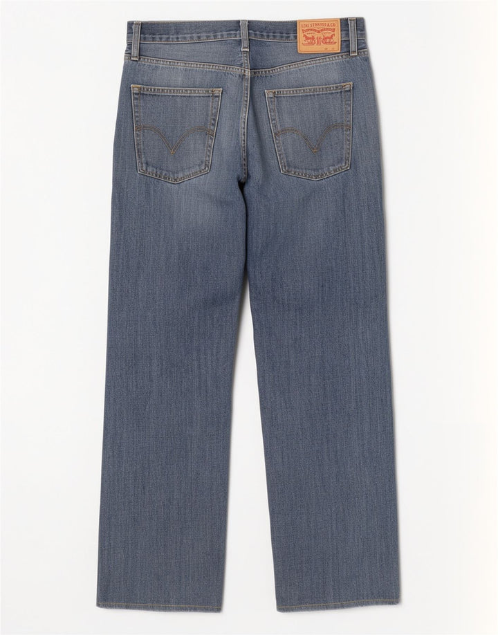 Męskie jeansy Levi's 514 Straight W36 L31 Niebieskie bawełniane