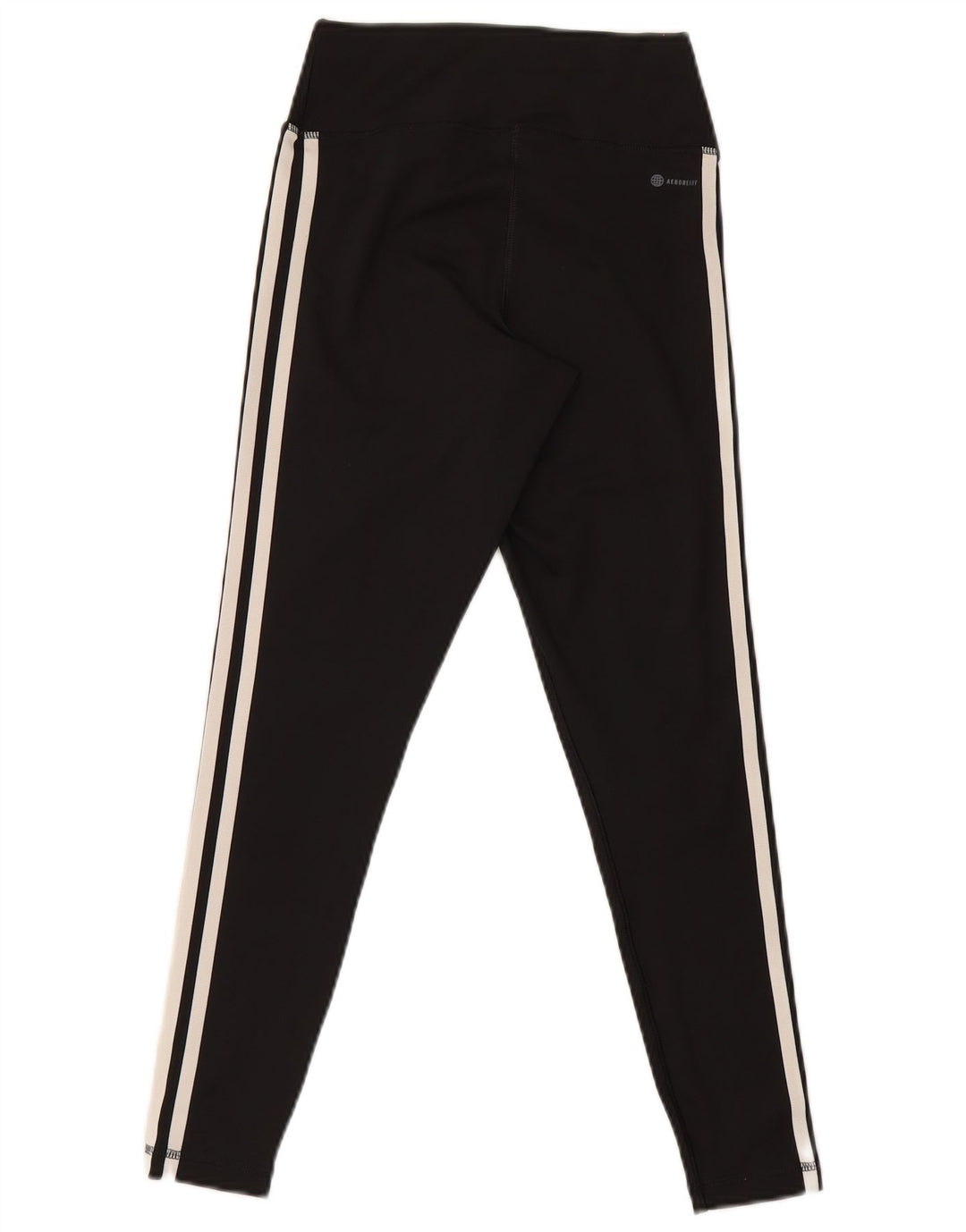 Damskie legginsy Adidas Aeroready UK 8/10, małe, czarne, poliestrowe