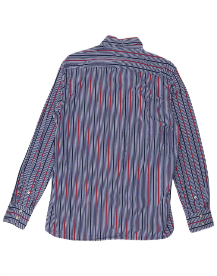 Koszula męska Tommy Hilfiger, bawełniana w średnie niebieskie paski