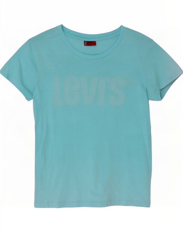 Damska koszulka graficzna Levi's Top UK 12 Medium Blue
